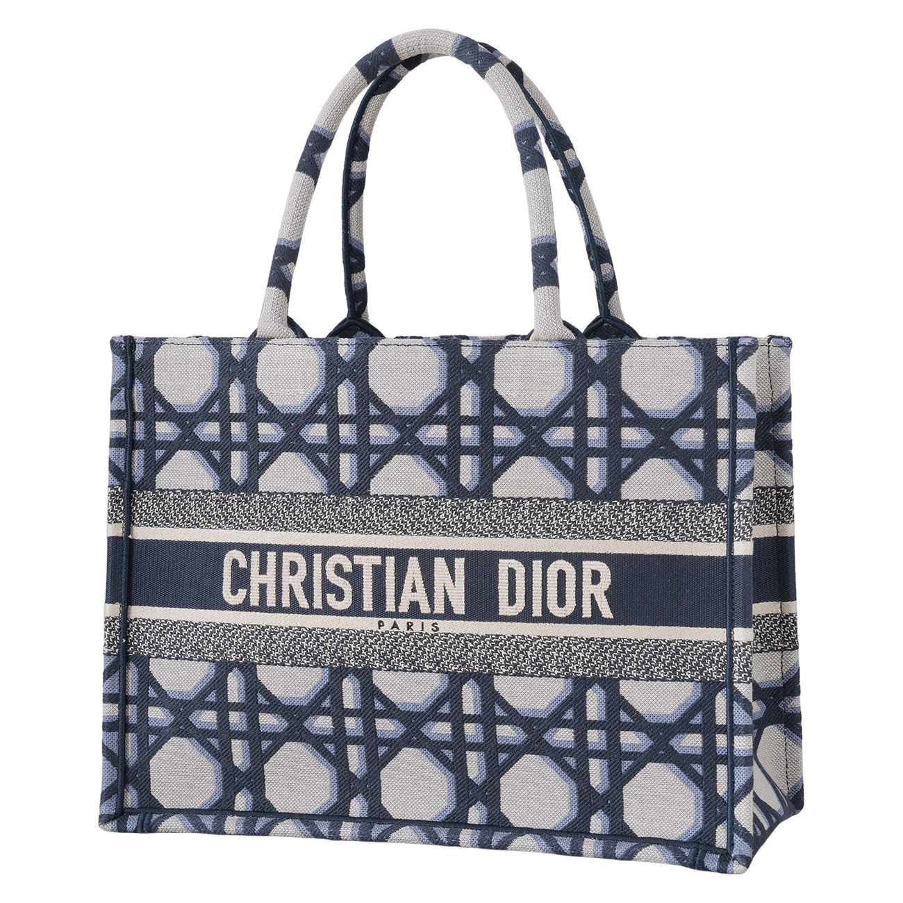 CHRISTIAN DIOR(USED)크리스찬디올 매크로까나쥬 북토트 미듐